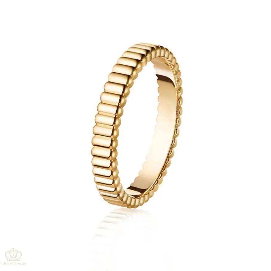 Stripe Unique Couple Diamond Wedding Ring Set - WM27 CHARLISA™