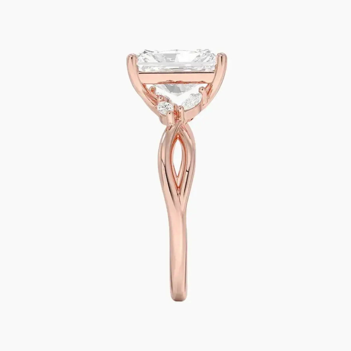 OBSER247 - Amara Radiant engagement ring setting view 6