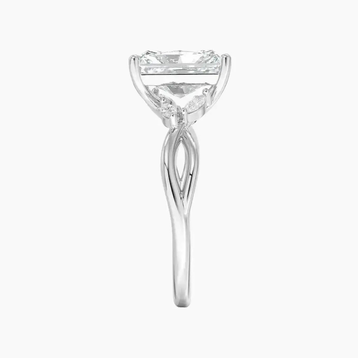 OBSER247 - Amara Radiant engagement ring setting view 3