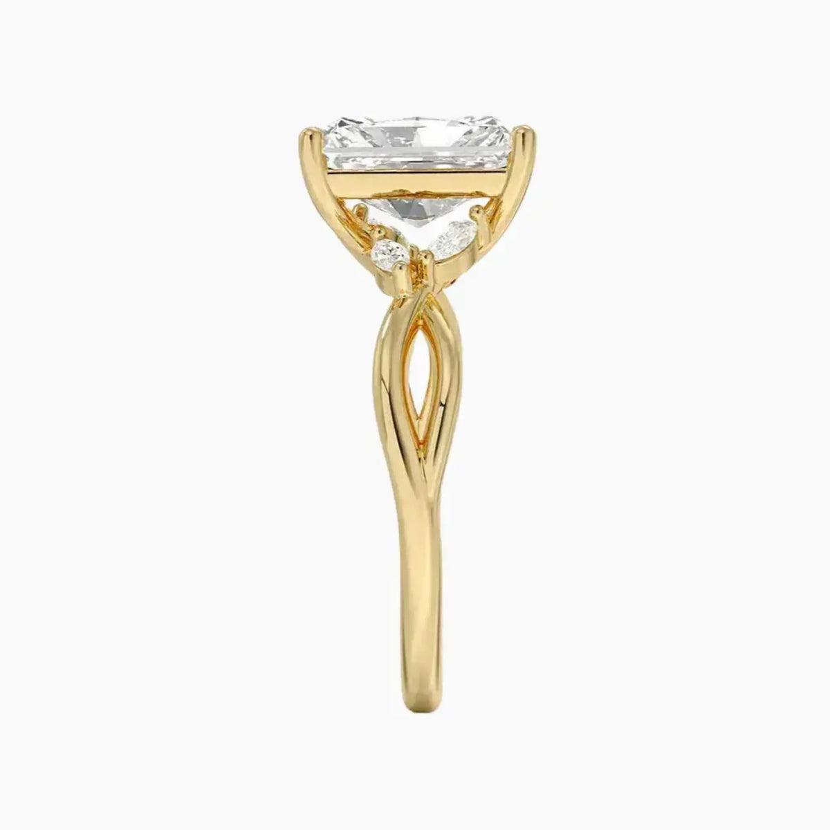 OBSER247 - Amara Radiant engagement ring setting view 9