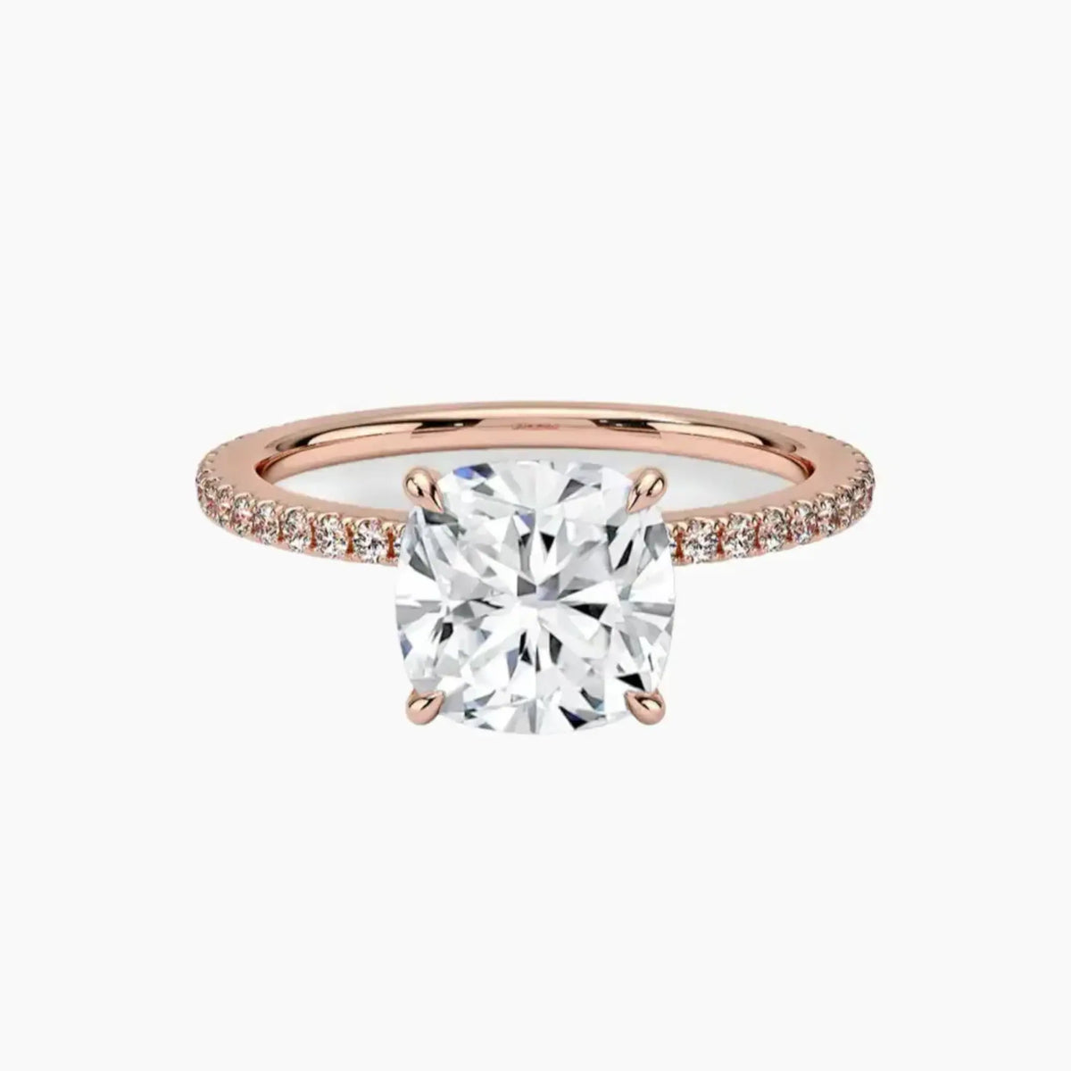 OBSER228 - Adalia Cushion engagement ring setting view 4