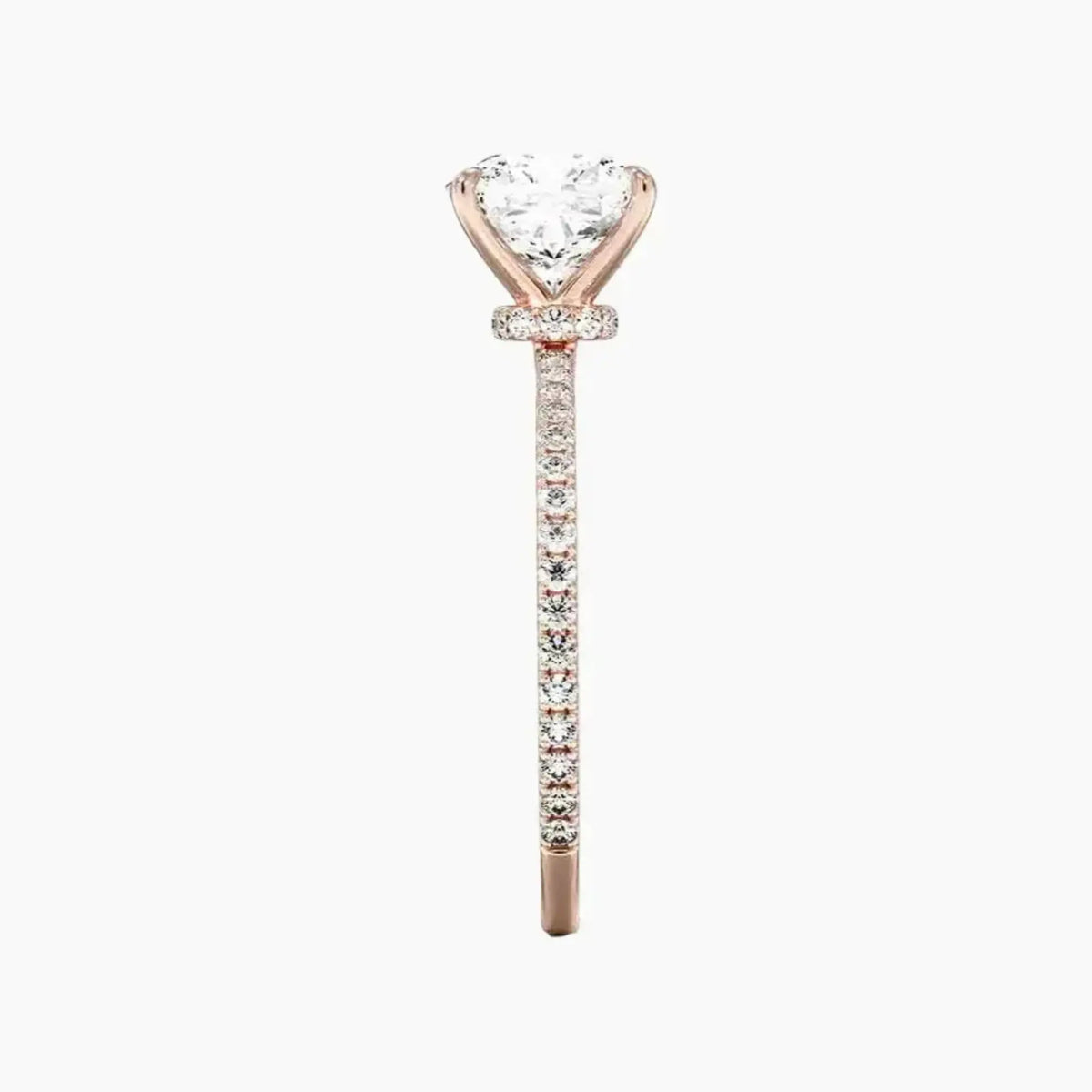 OBSER228 - Adalia Cushion engagement ring setting view 6