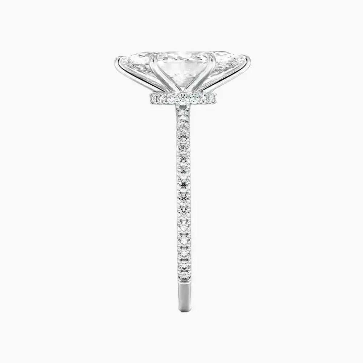 OBSER058 - Adalia Marquise engagement ring setting view 3