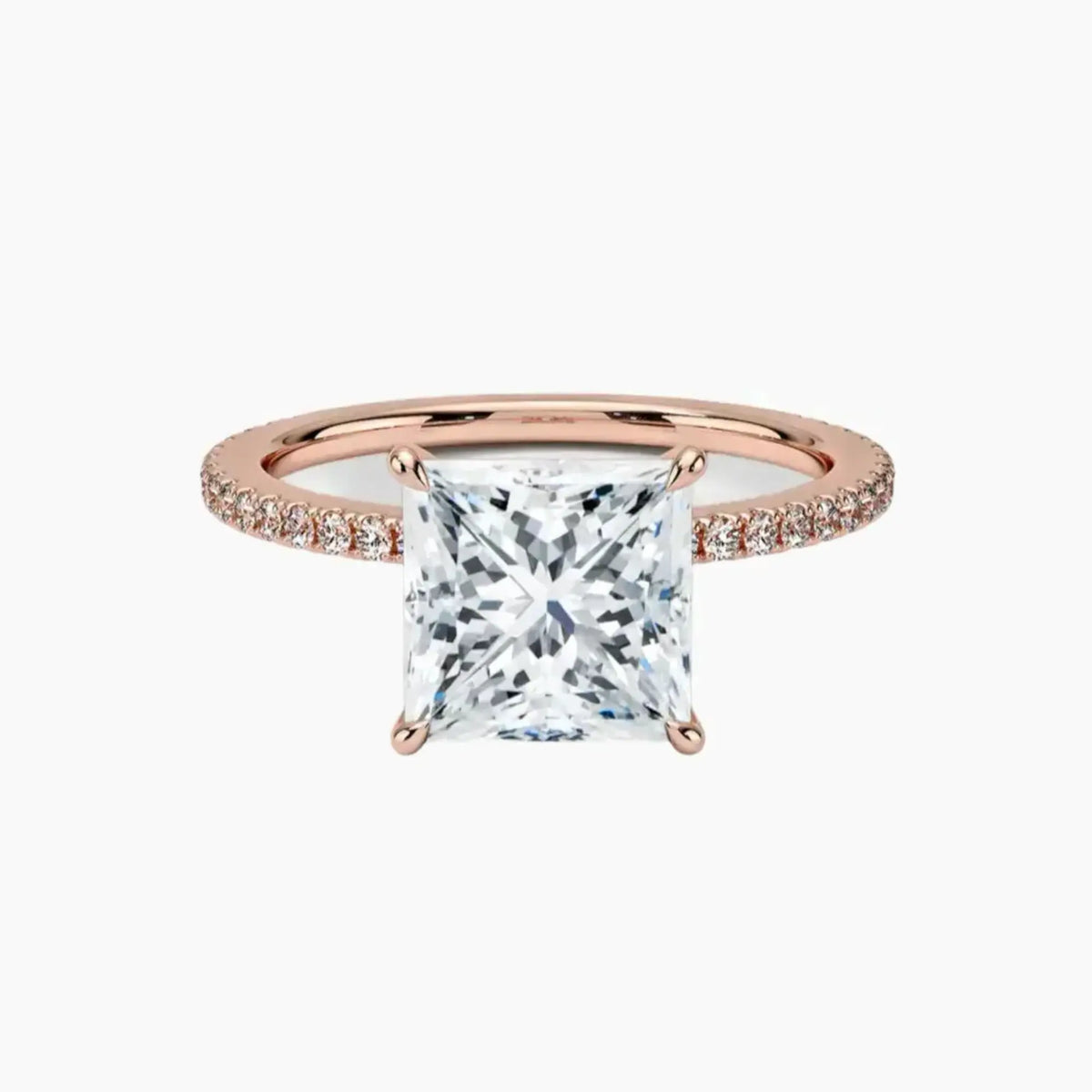 OBSER227 - Adalia Princess engagement ring setting view 4