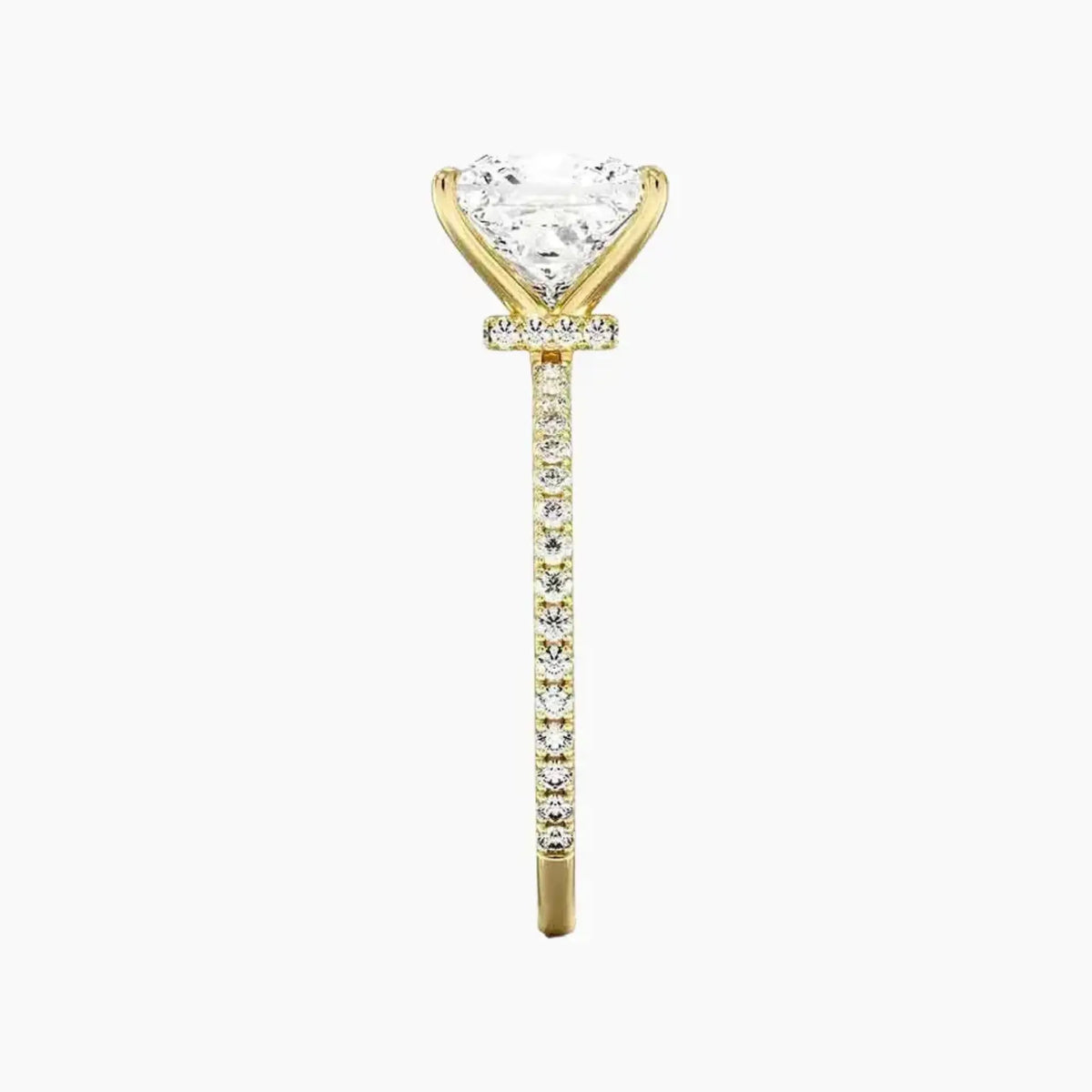 OBSER227 - Adalia Princess engagement ring setting view 9