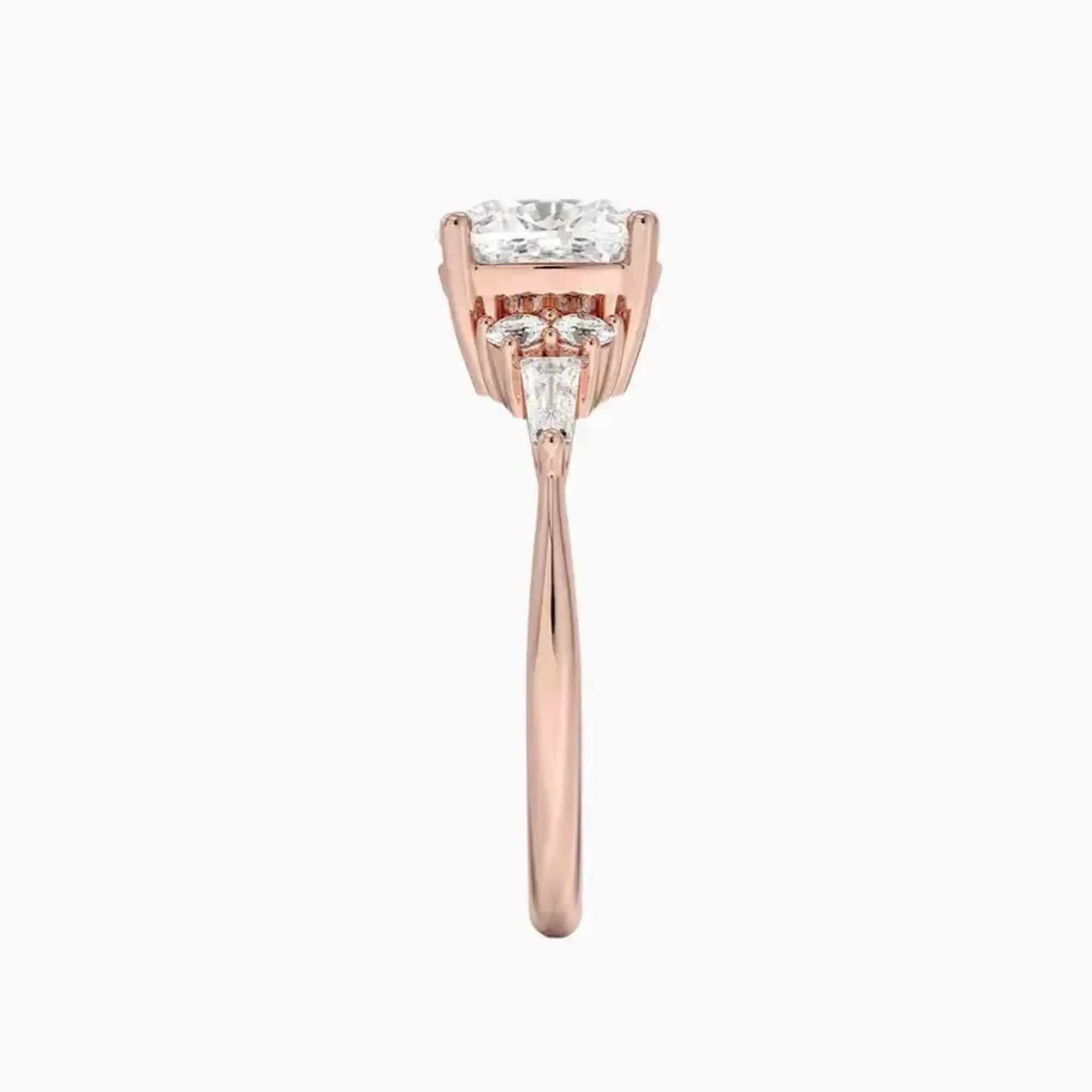 OBSER339 - Jovana Cushion engagement ring setting view 6