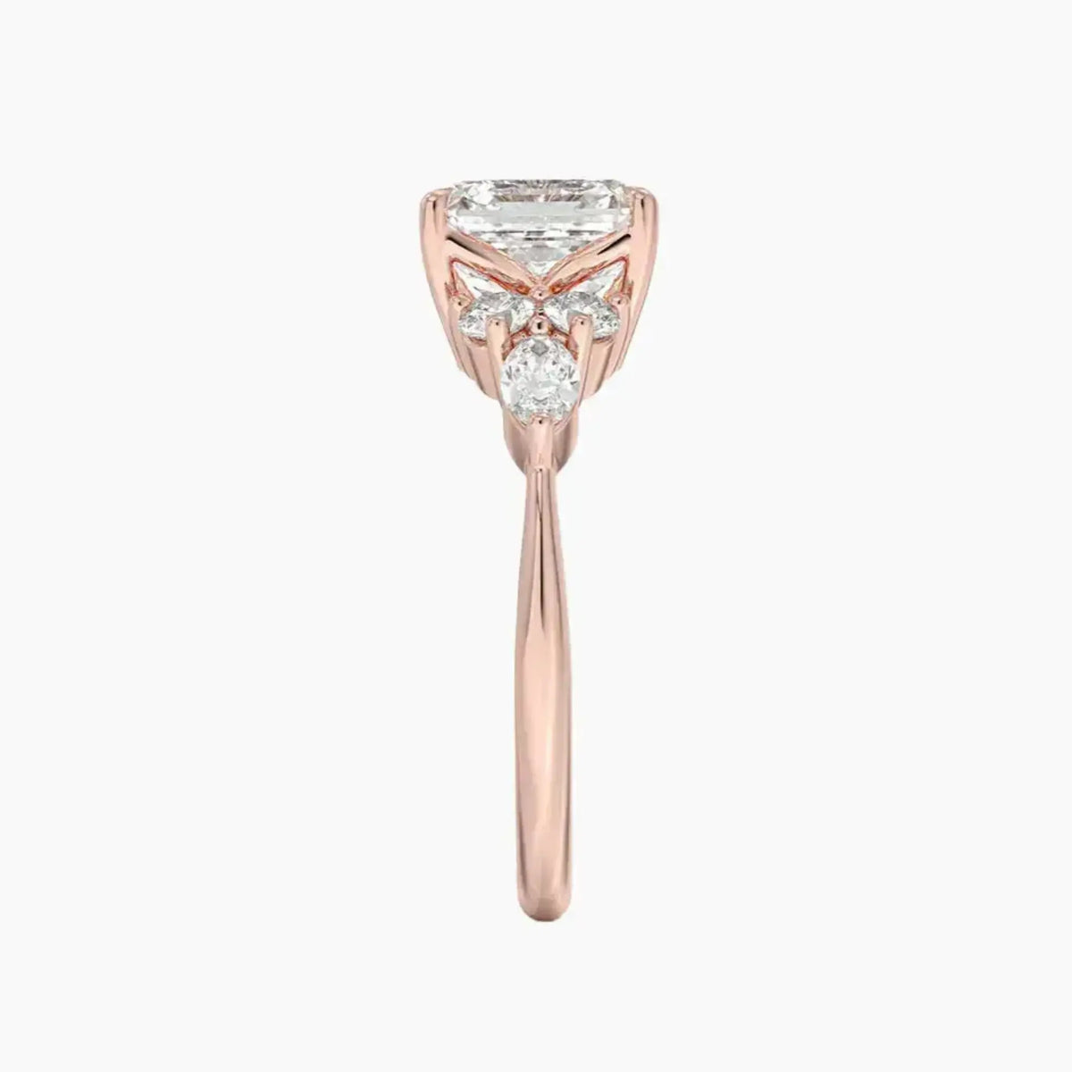 OBSER288 - Ingrid Asscher engagement ring setting view 6