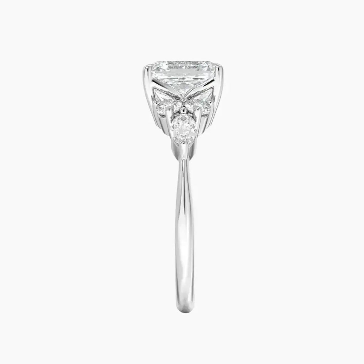 OBSER288 - Ingrid Asscher engagement ring setting view 3
