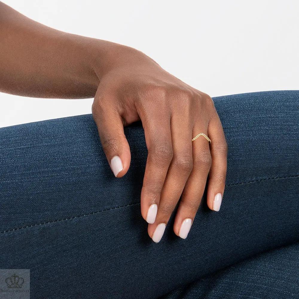 Stanza Wedding Band Ring - LR86 Camélia™