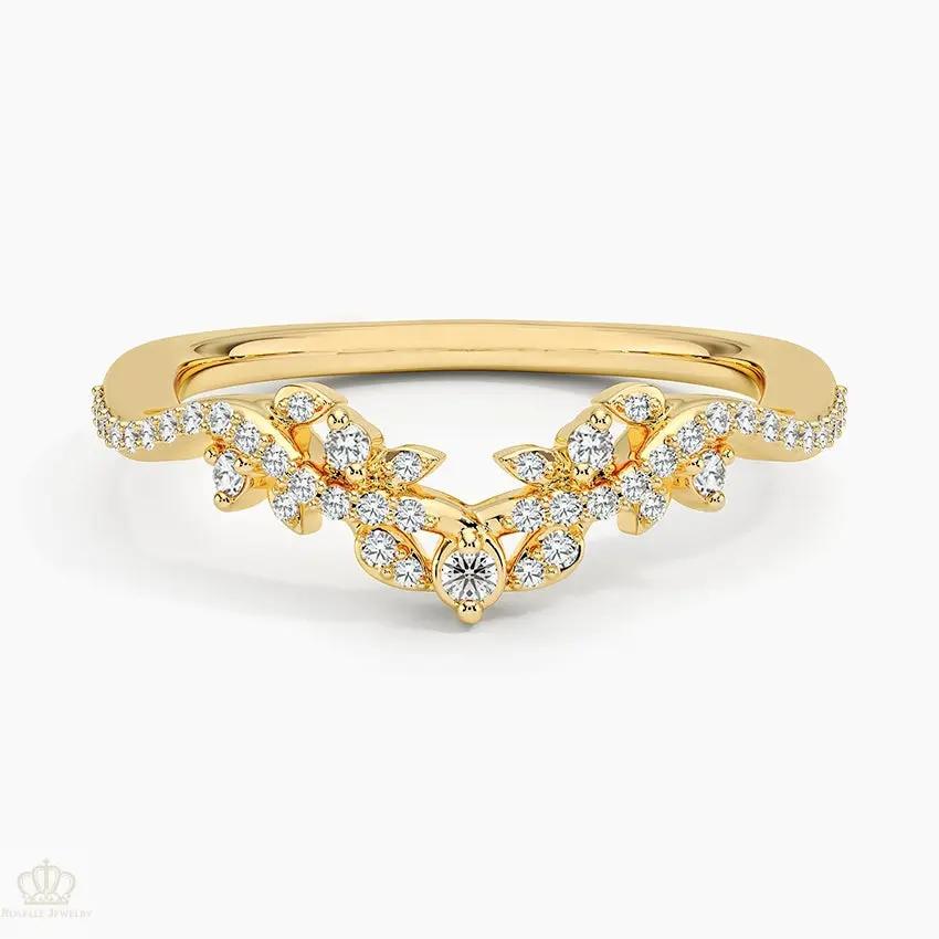 Luxe Veranda Wedding Band Ring - LR75 - Roselle Jewelry