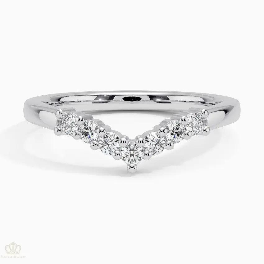 Verona Wedding Band Ring - LR89 Camélia™