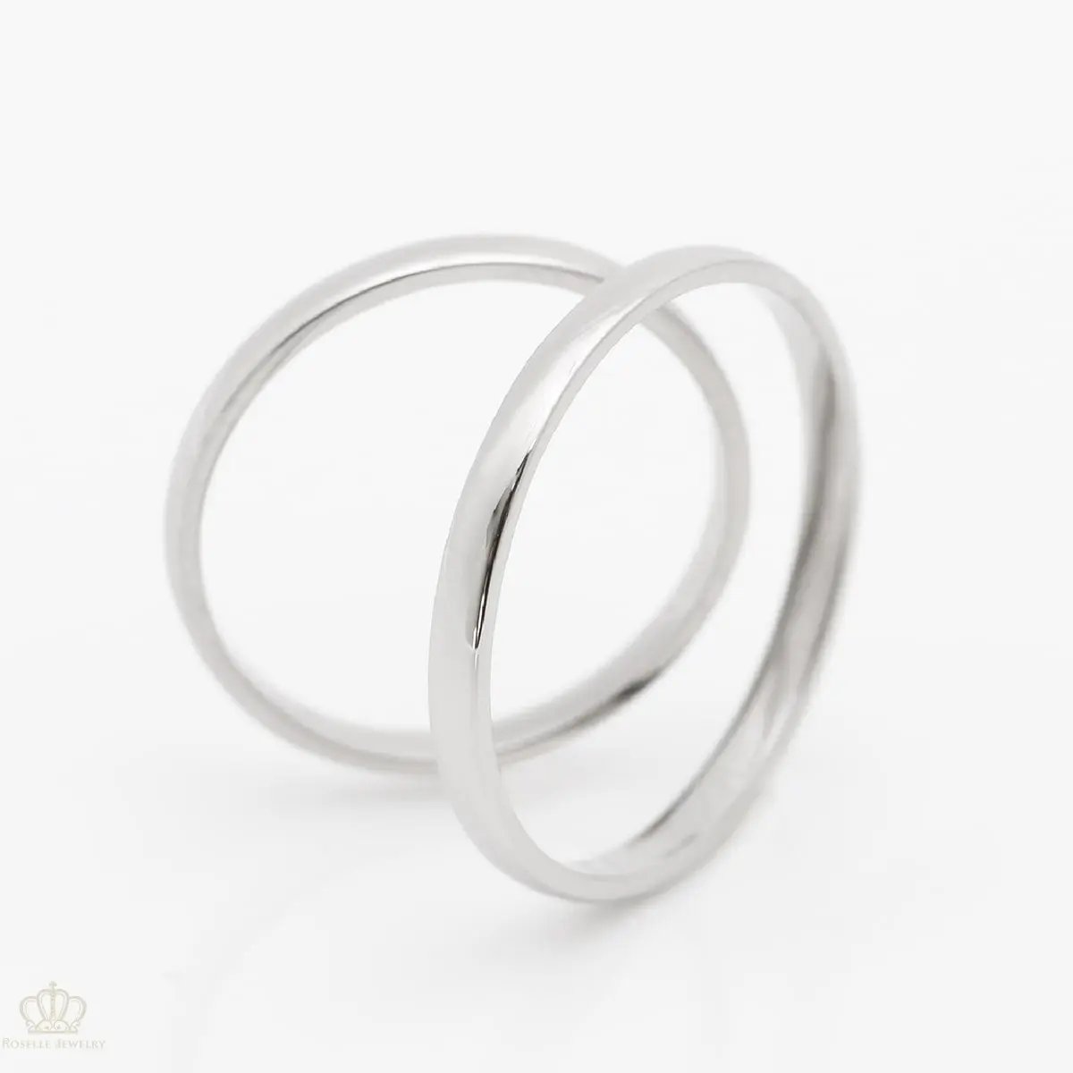 Unique Couple Wedding Ring Set - WM34 CHARLISA™