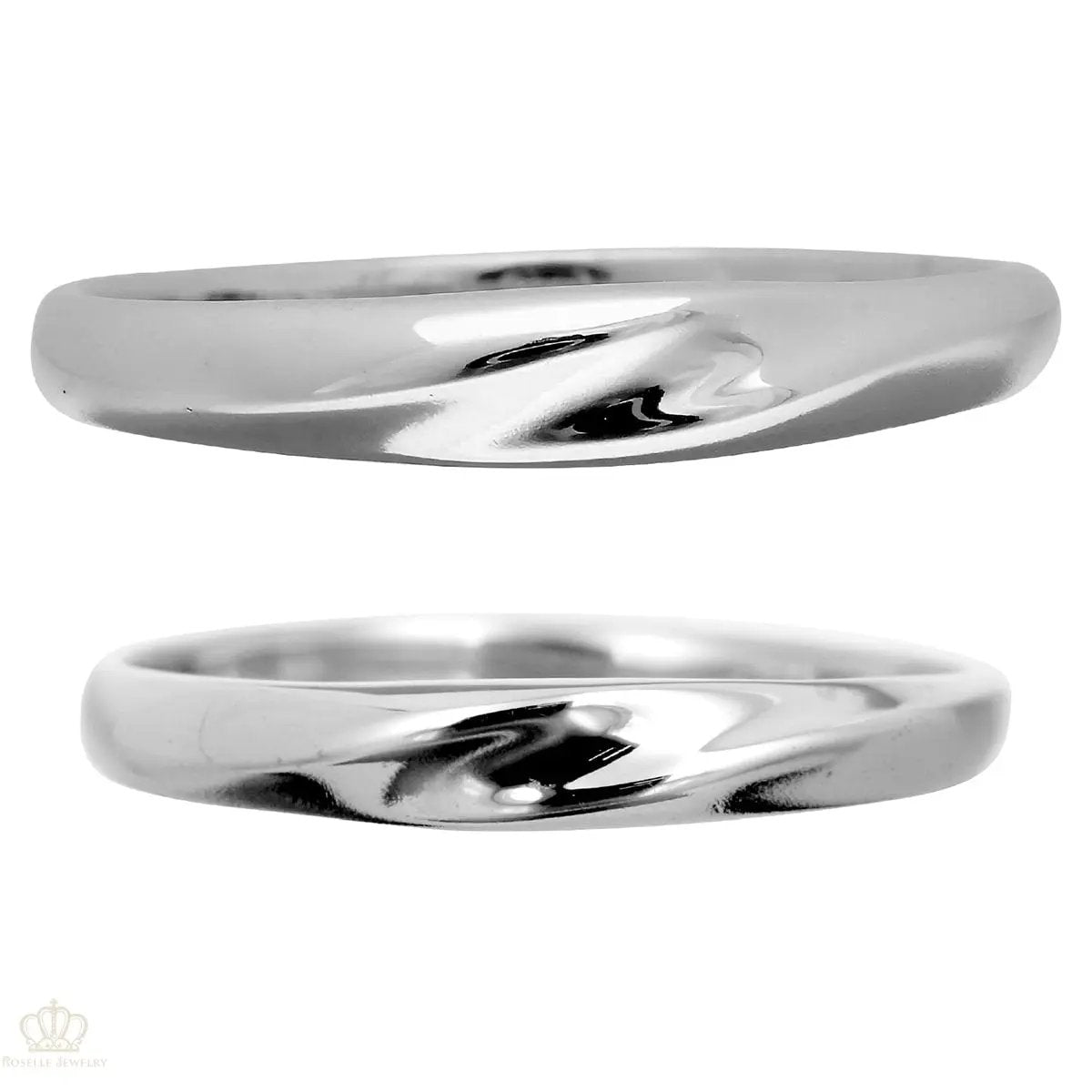 Unique Couple Wedding Ring Set - WM36 CHARLISA™