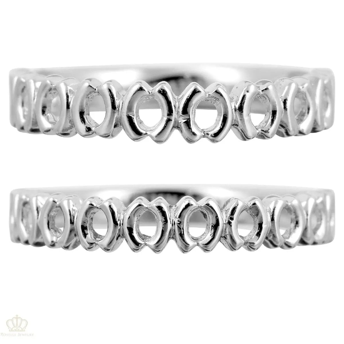 Unique Couple Wedding Ring Set - WM37 CHARLISA™