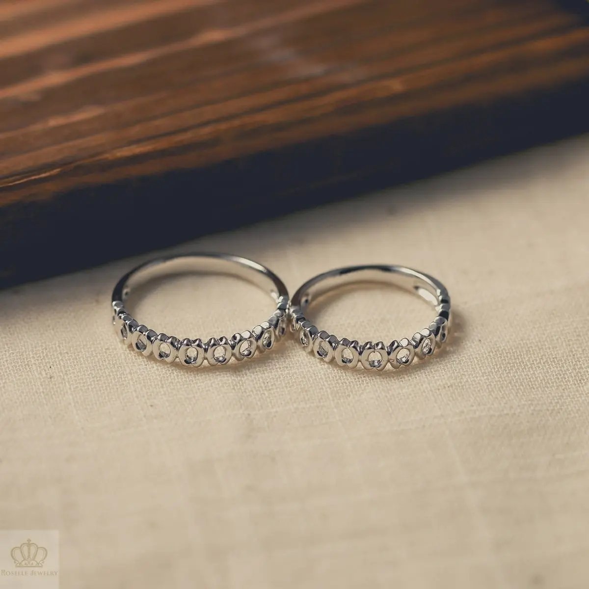 Unique Couple Wedding Ring Set - WM37 CHARLISA™