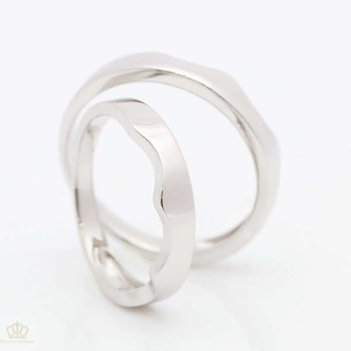Unique Couple Wedding Ring Set - WM39 CHARLISA™