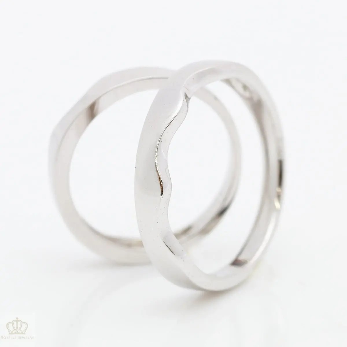 Unique Couple Wedding Ring Set - WM39 CHARLISA™