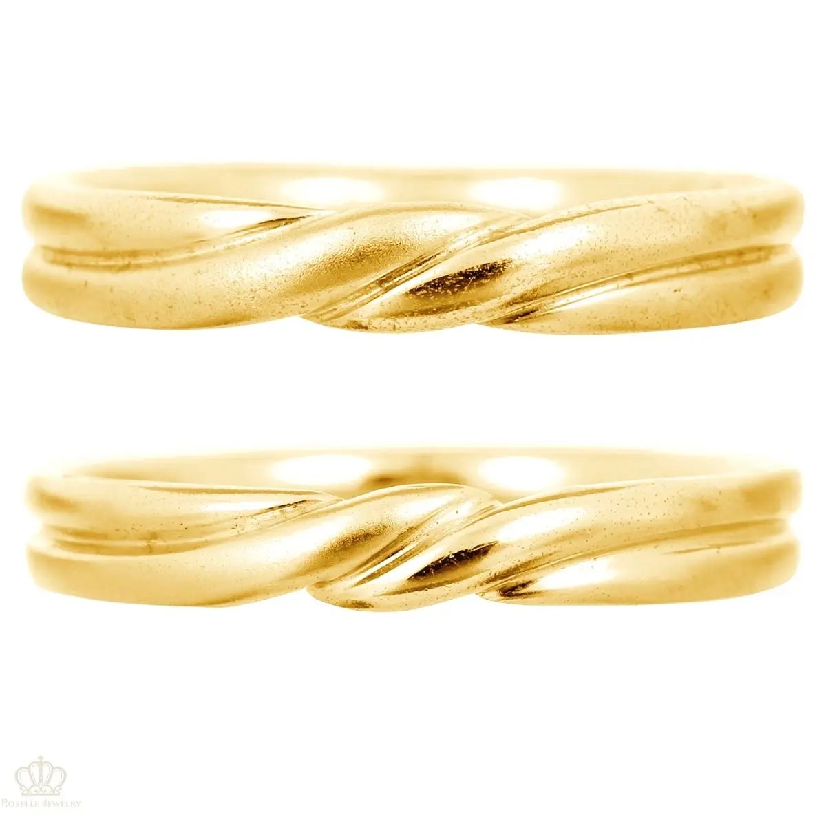 Unique Couple Wedding Ring Set - WM43 CHARLISA™