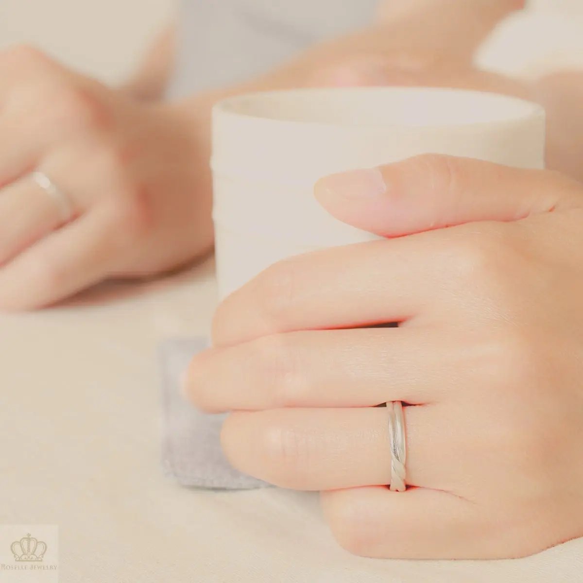 Unique Couple Wedding Ring Set - WM43 CHARLISA™