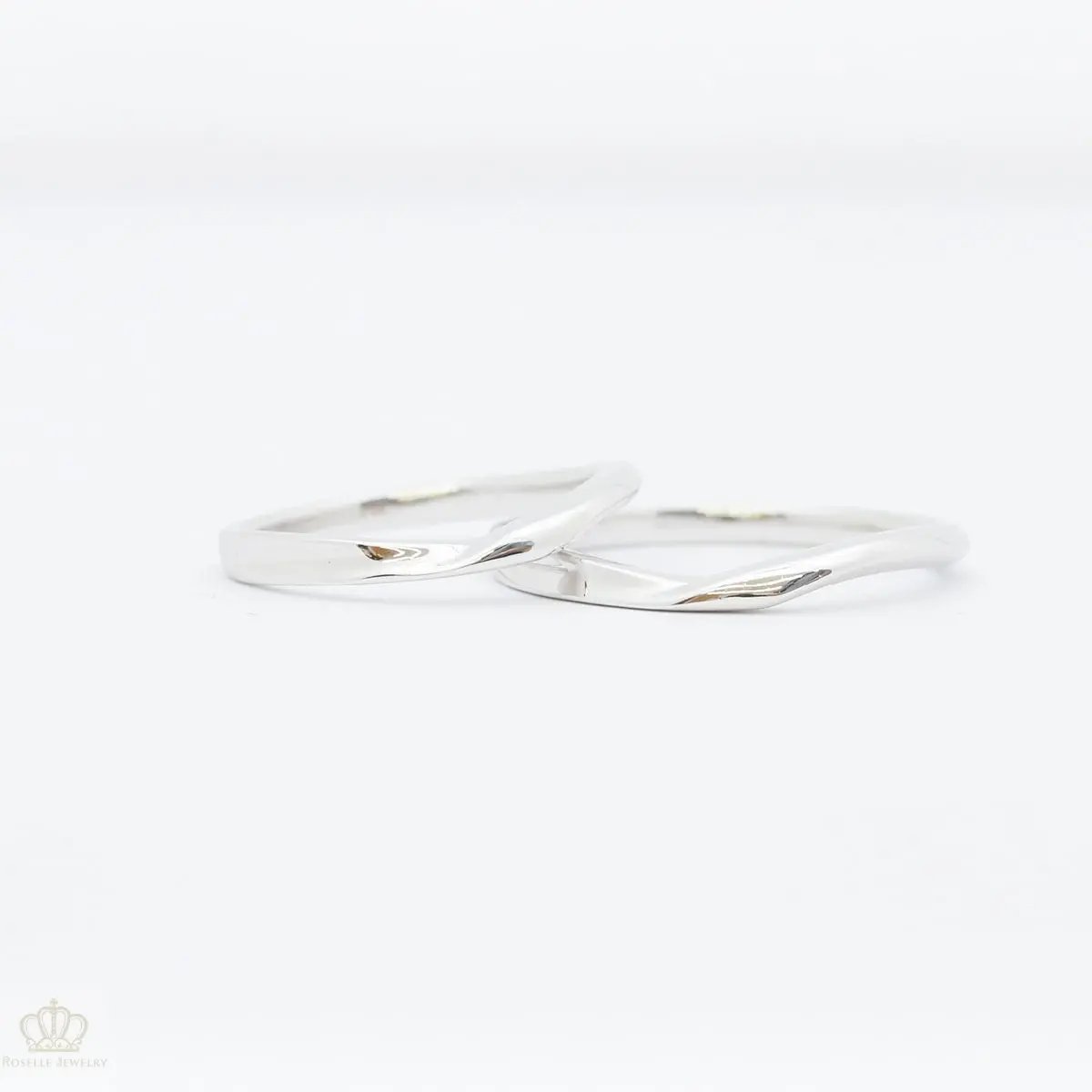 Unique Couple Wedding Ring Set - WM45 CHARLISA™
