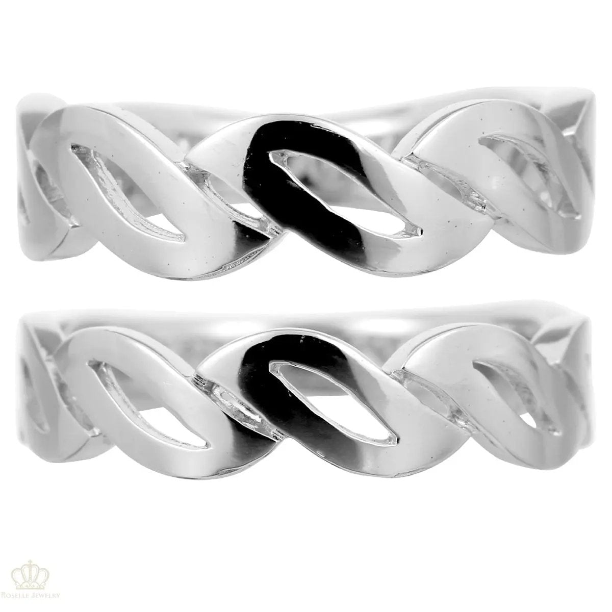 Unique Couple Wedding Ring Set - WM47 CHARLISA™