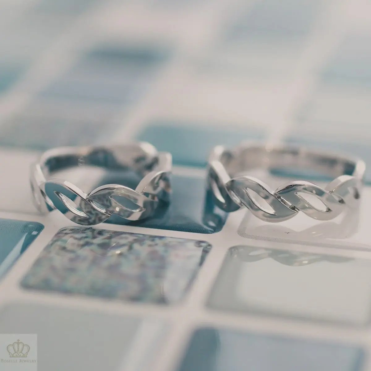 Unique Couple Wedding Ring Set - WM47 CHARLISA™