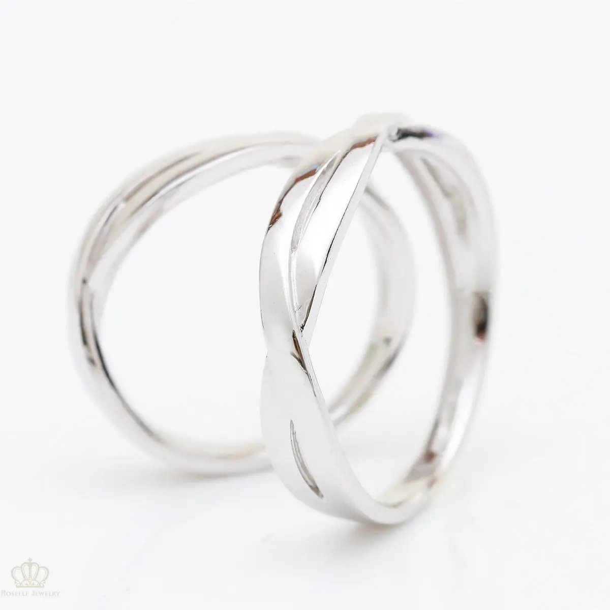 Unique Couple Wedding Ring Set - WM48 CHARLISA™