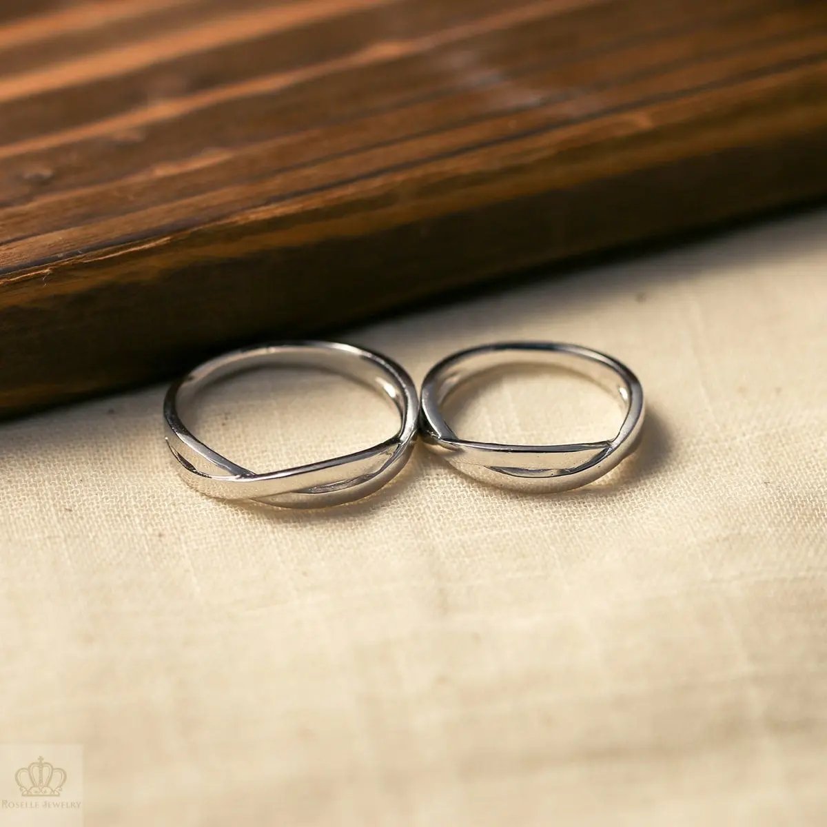 Unique Couple Wedding Ring Set - WM48 CHARLISA™