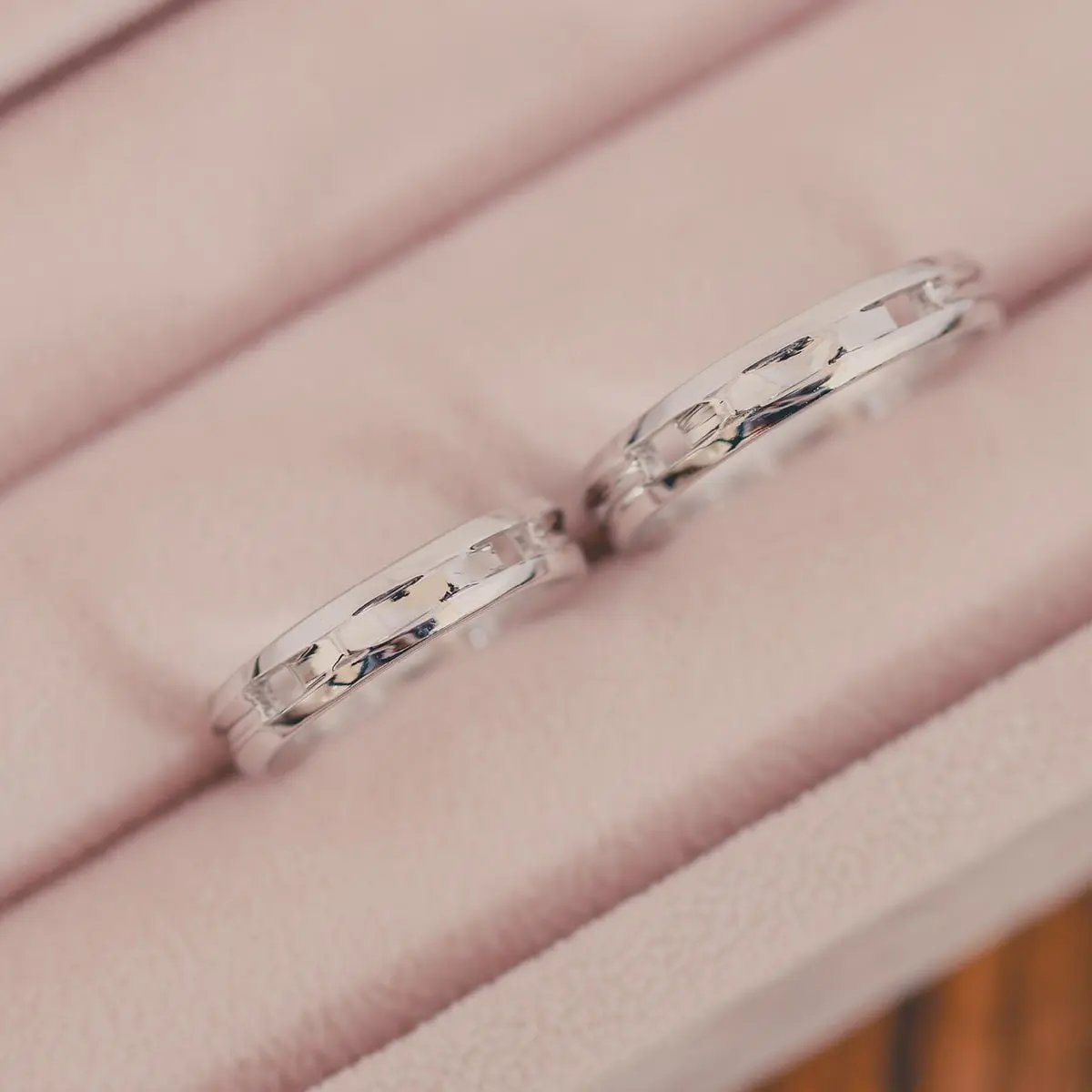 Unique Couple Wedding Ring Set - WM49 CHARLISA™