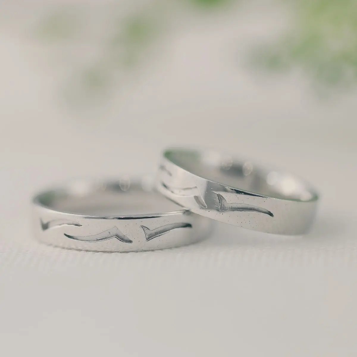 Unique Couple Wedding Ring Set - WM51 CHARLISA™
