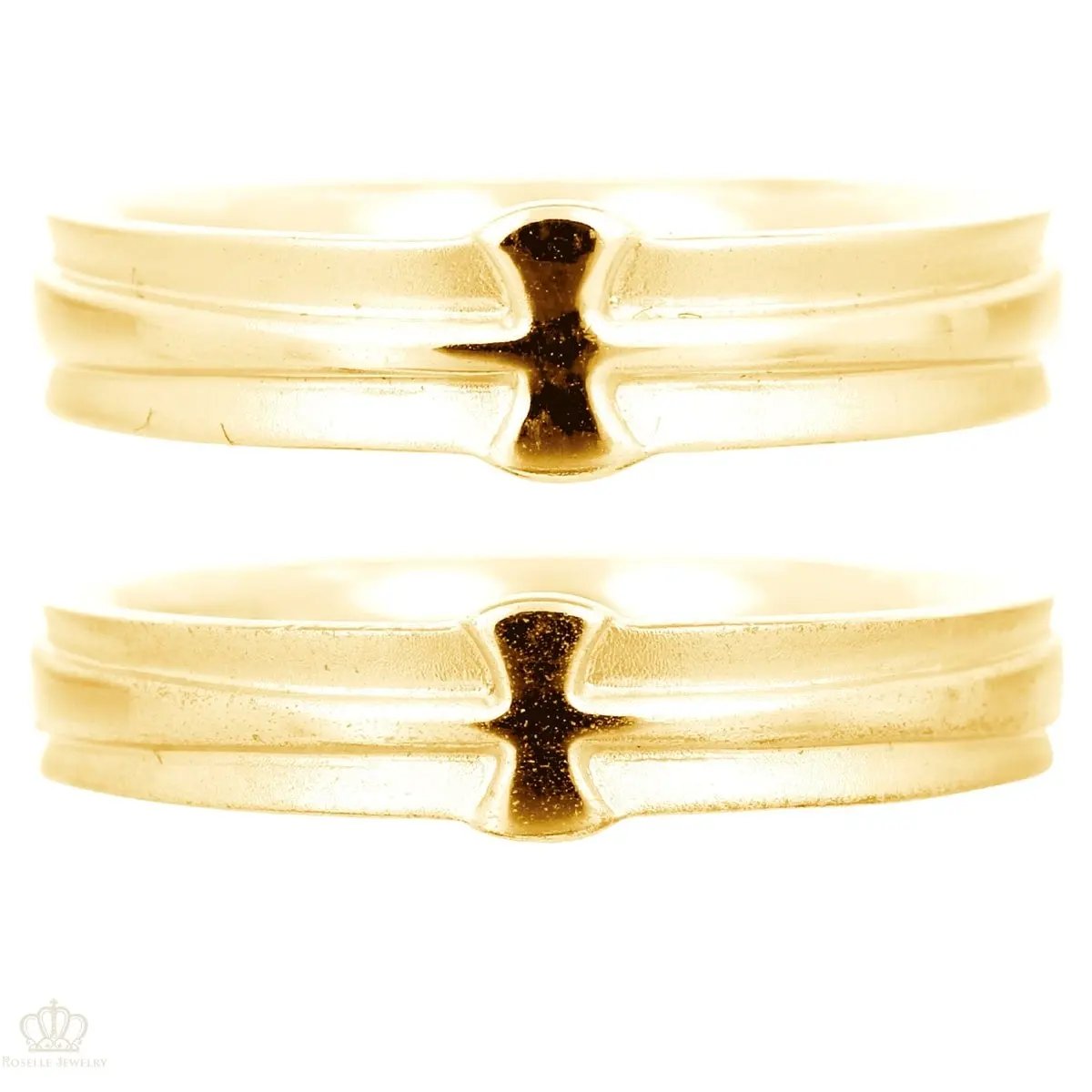 Unique Couple Wedding Ring Set - WM52 CHARLISA™