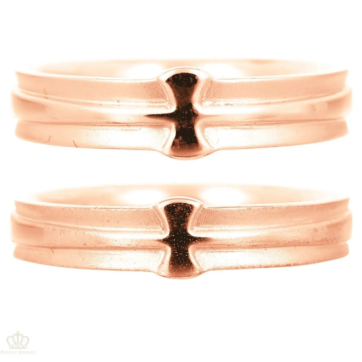 Unique Couple Wedding Ring Set - WM52 CHARLISA™