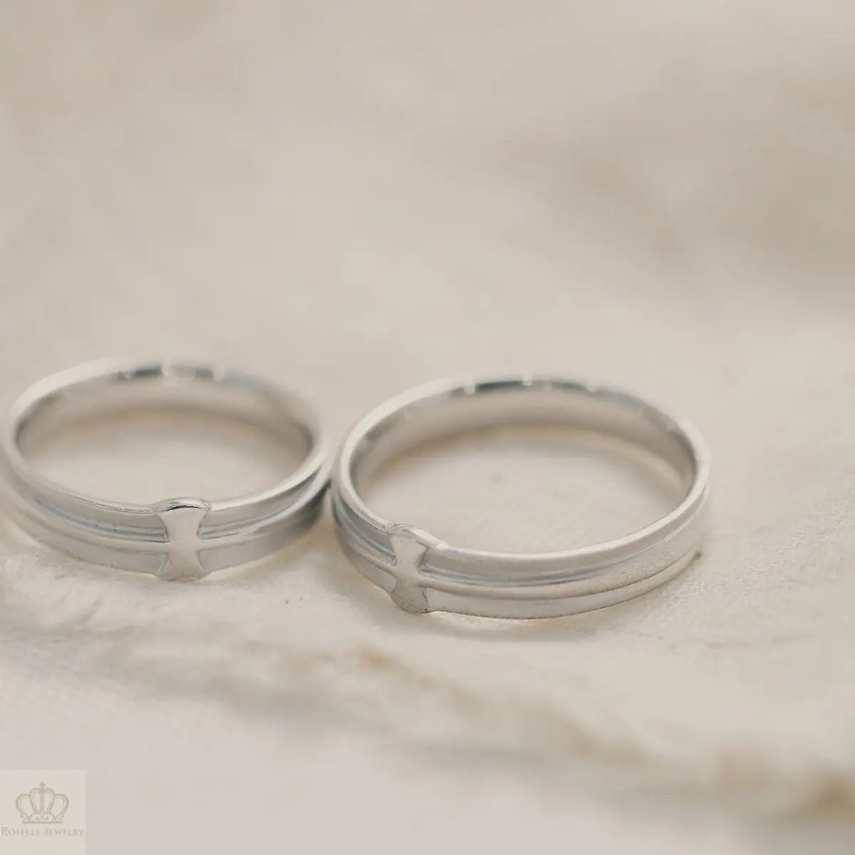 Unique Couple Wedding Ring Set - WM52 CHARLISA™