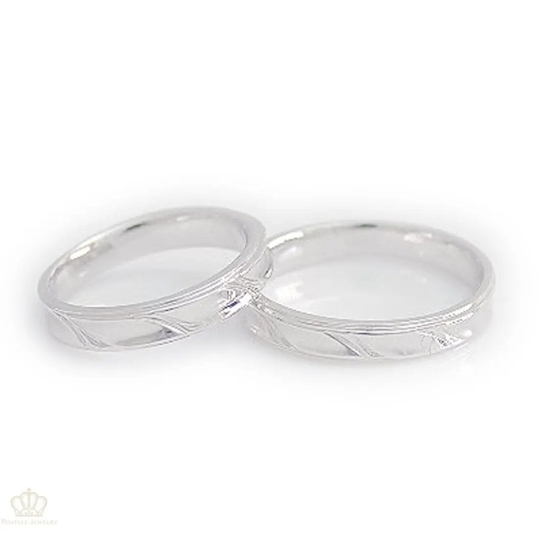 Unique Couple Wedding Ring Set - WM53 CHARLISA™