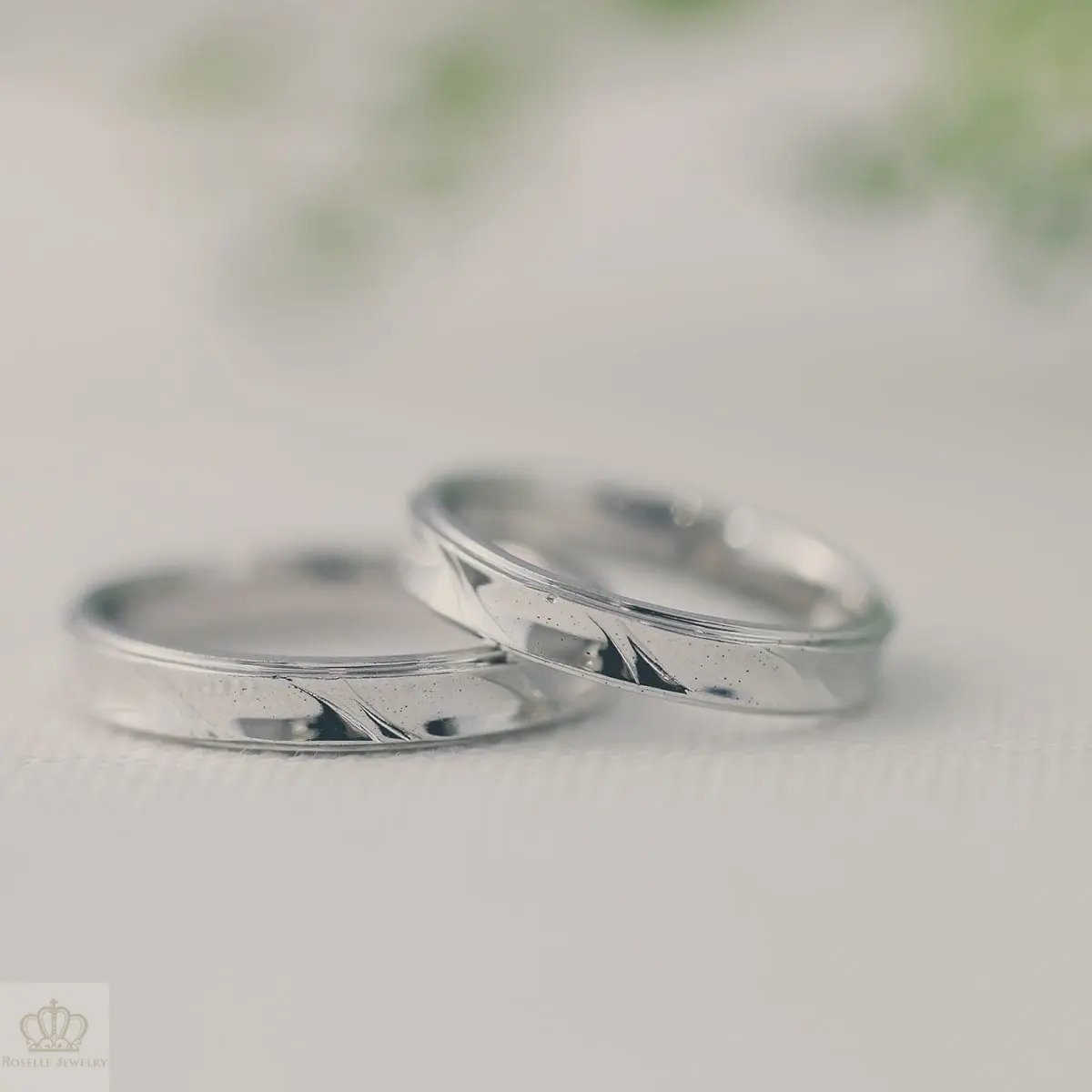 Unique Couple Wedding Ring Set - WM53 CHARLISA™