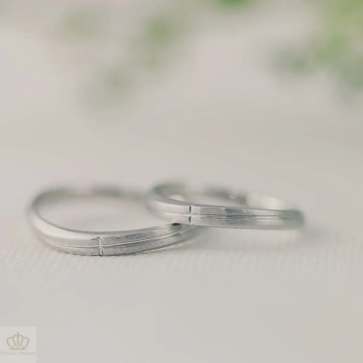 Unique Couple Wedding Ring Set - WM55 CHARLISA™