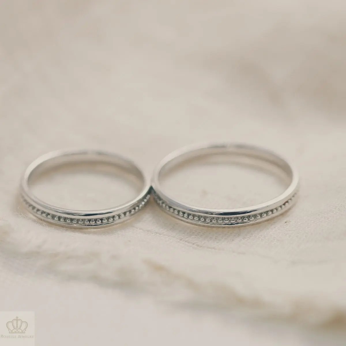 Unique Couple Wedding Ring Set - WM56 CHARLISA™