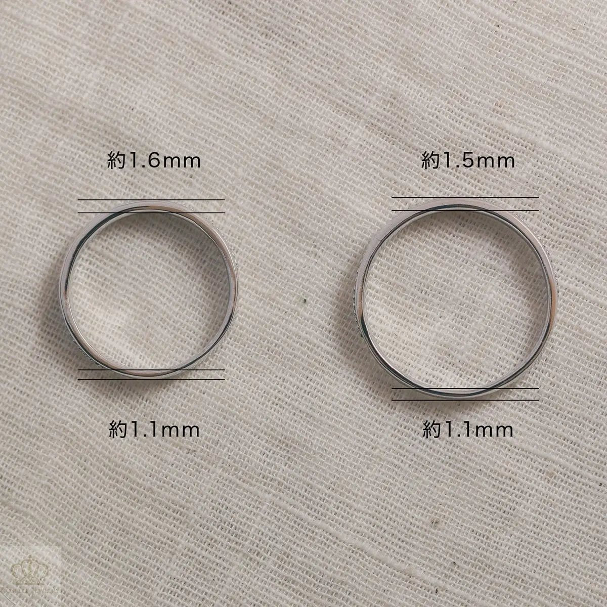 Unique Couple Wedding Ring Set - WM56 CHARLISA™