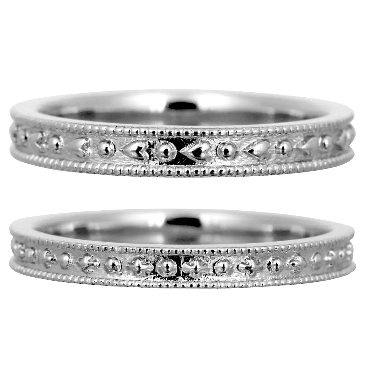 Unique Couple Wedding Ring Set - WM62 CHARLISA™