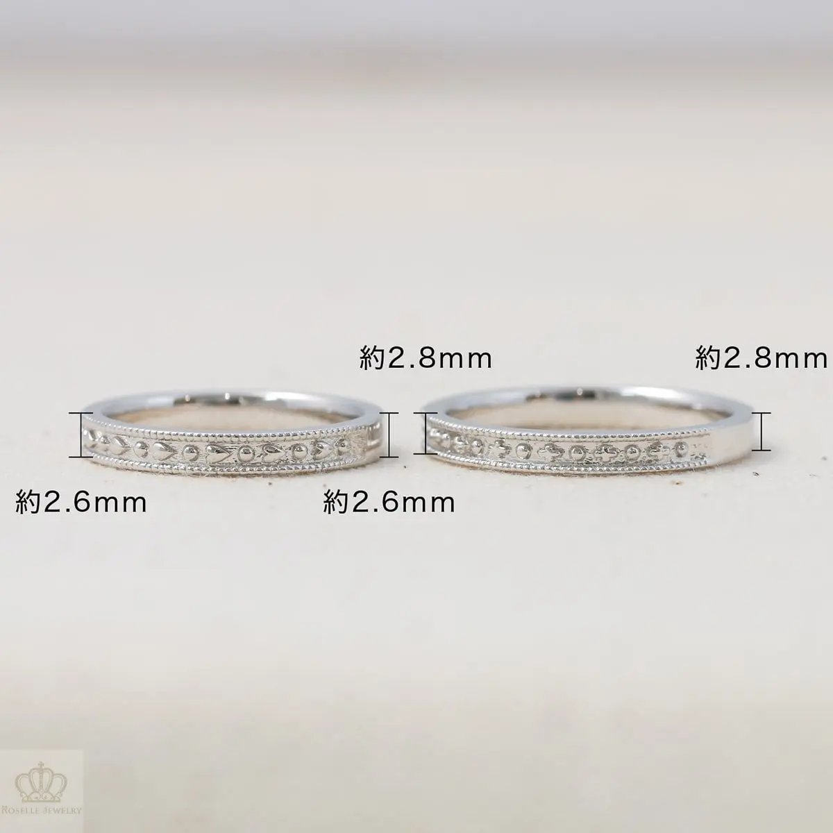 Unique Couple Wedding Ring Set - WM62 CHARLISA™