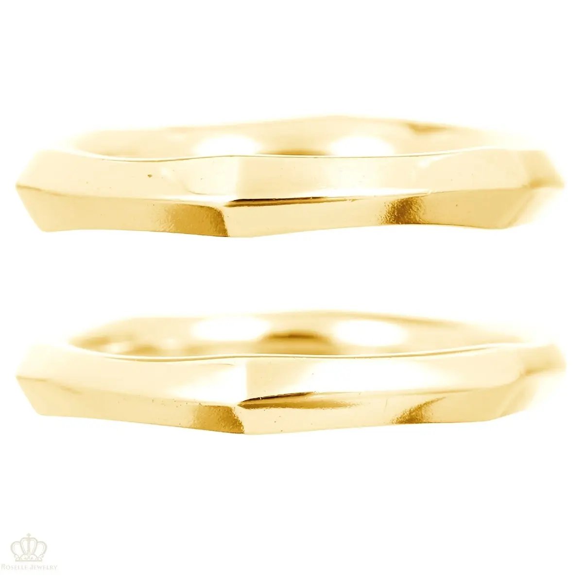 Unique Couple Wedding Ring Set - WM63 CHARLISA™