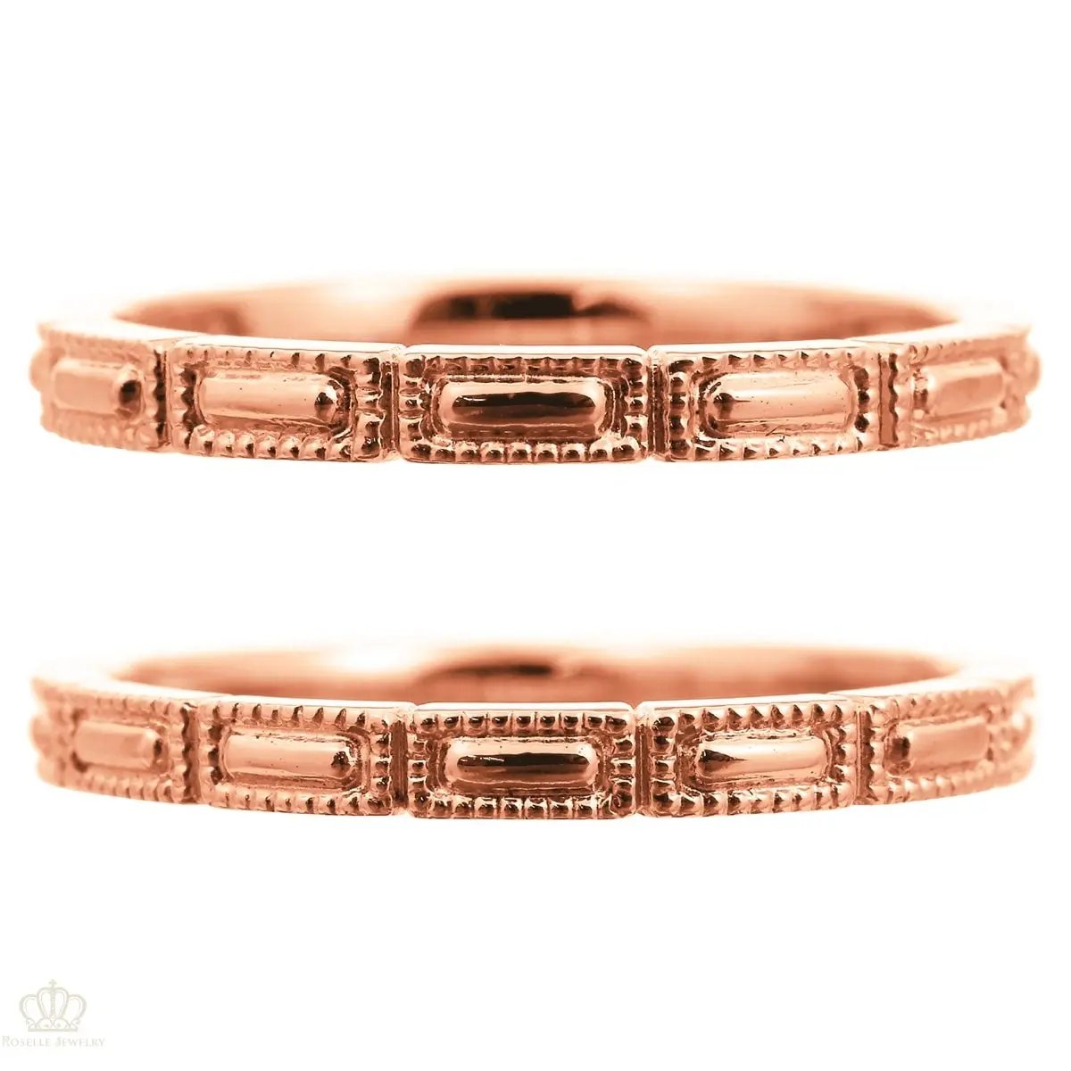 Unique Couple Wedding Ring Set - WM65 CHARLISA™