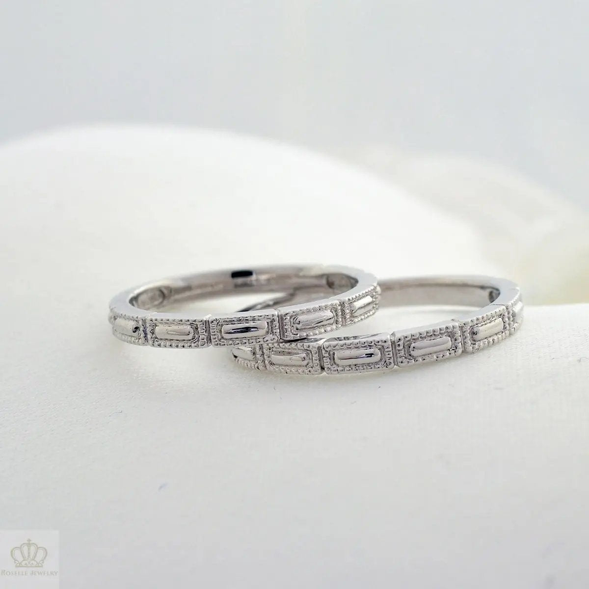 Unique Couple Wedding Ring Set - WM65 CHARLISA™