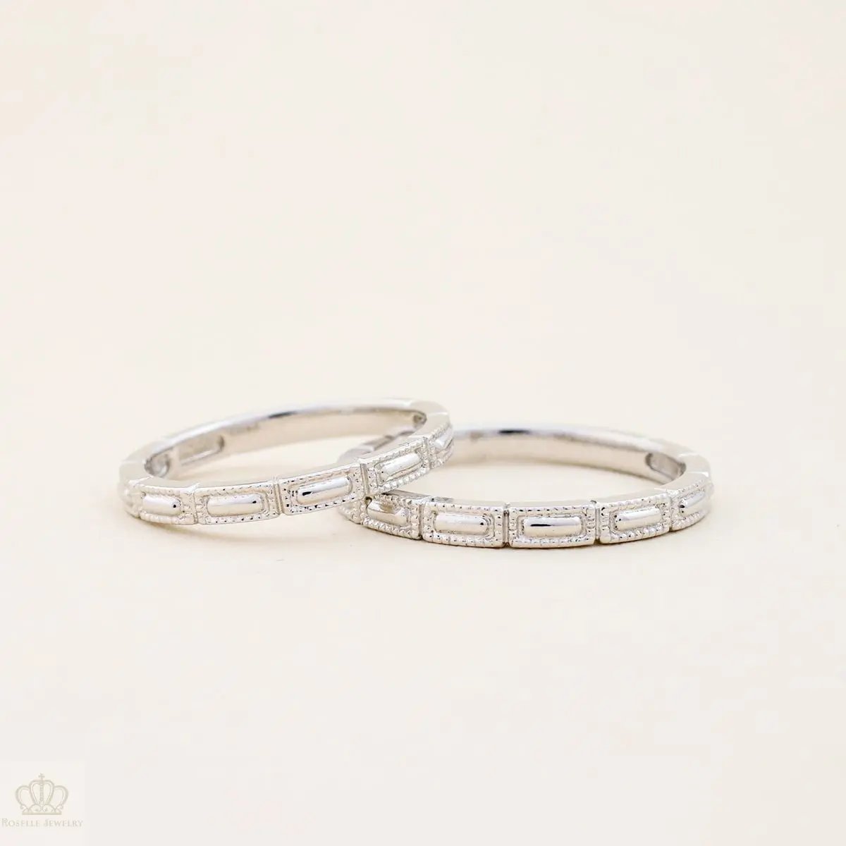 Unique Couple Wedding Ring Set - WM65 CHARLISA™