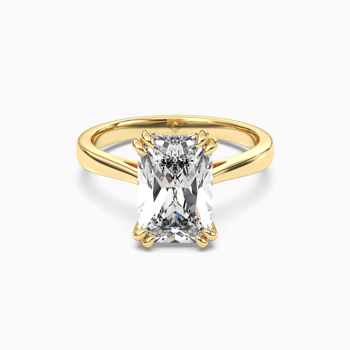 OBSER056 - Meadow Radiant engagement ring setting view 4
