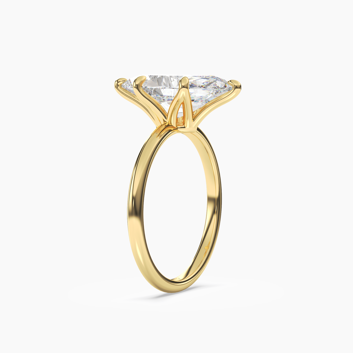 OBSER008 - Eden Marquise engagement ring setting view 5