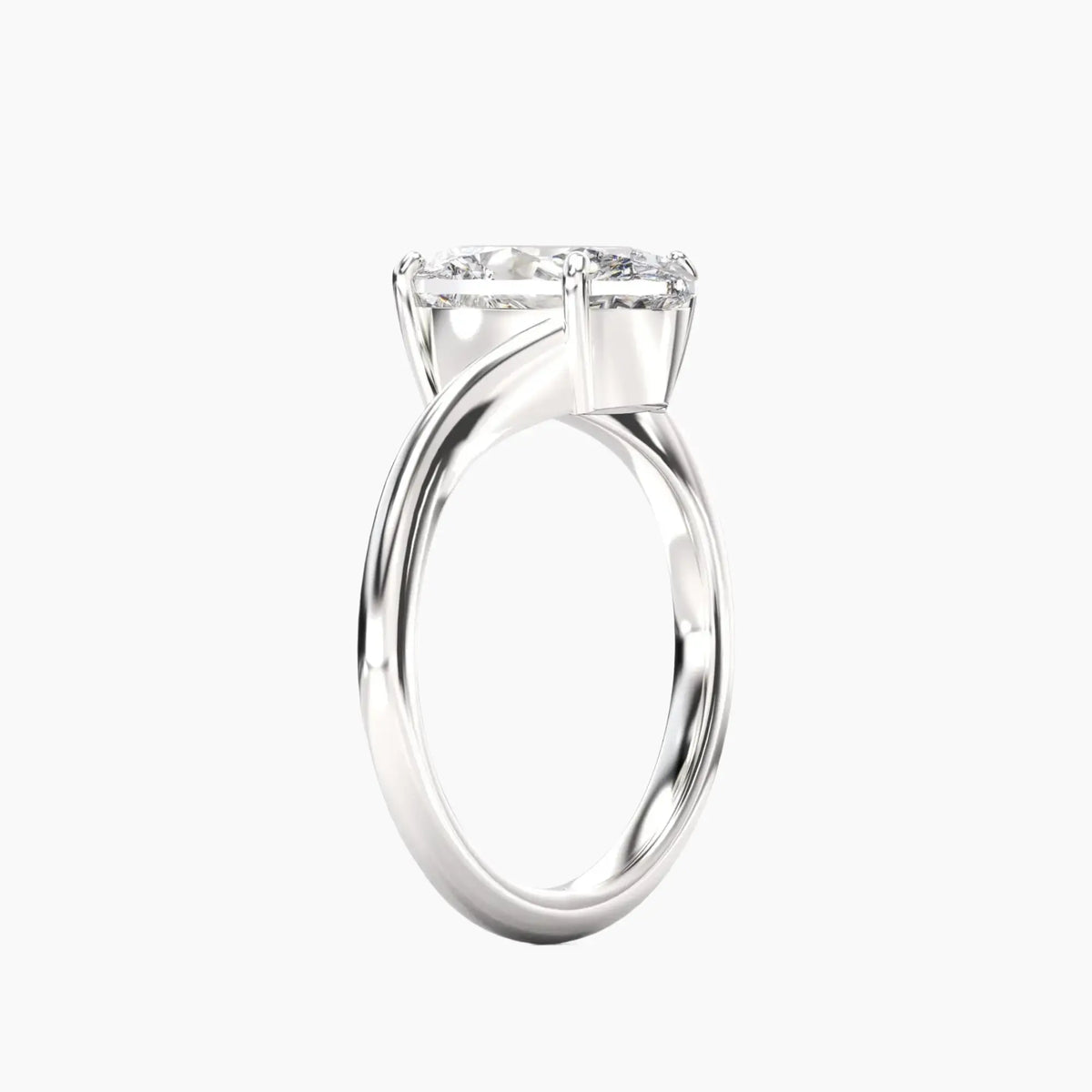 OBSER199 - Whisper Oval engagement ring setting view 2