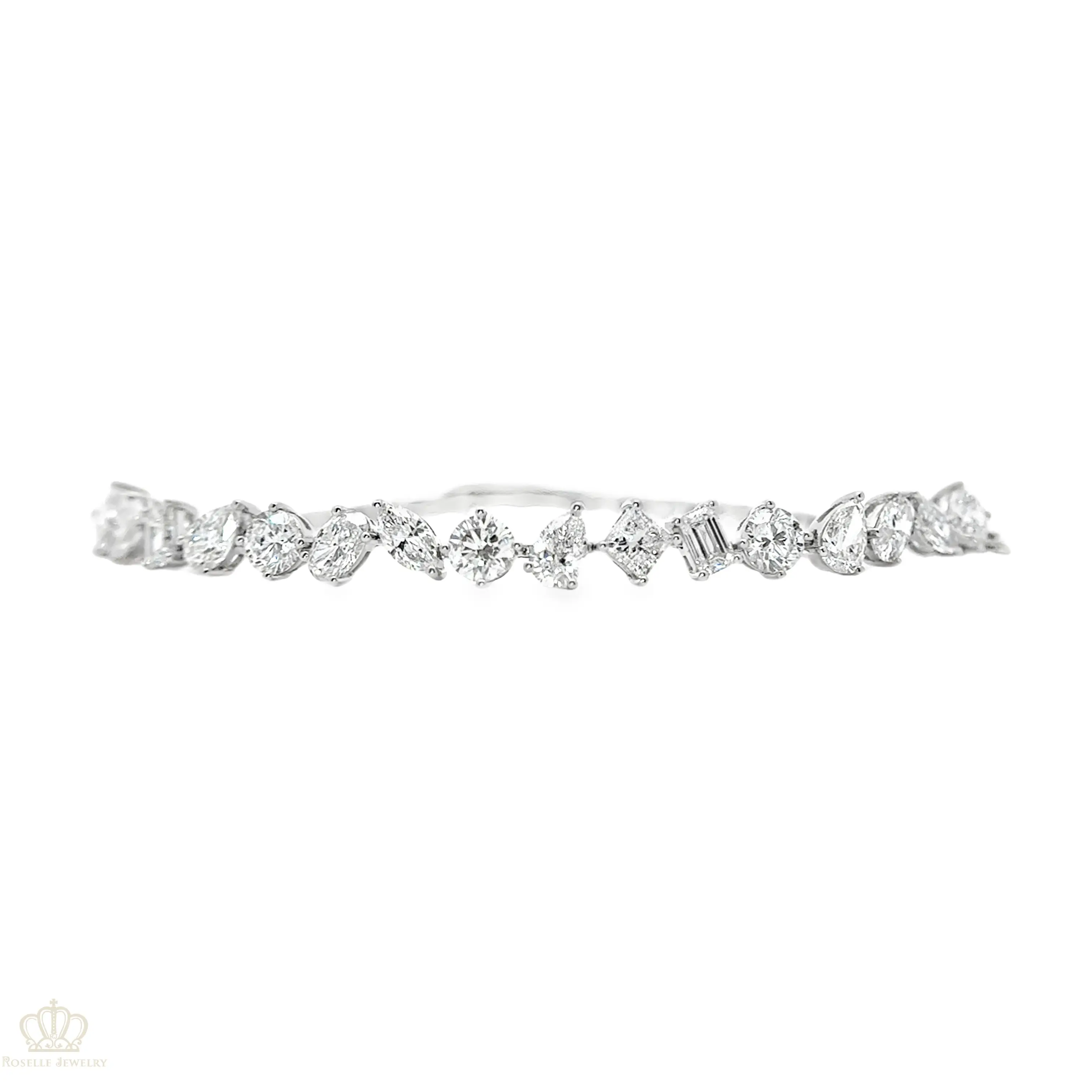 3.38CTW Four Prong Lab Grown Diamond Bracelet - LB251 CHARLISA™