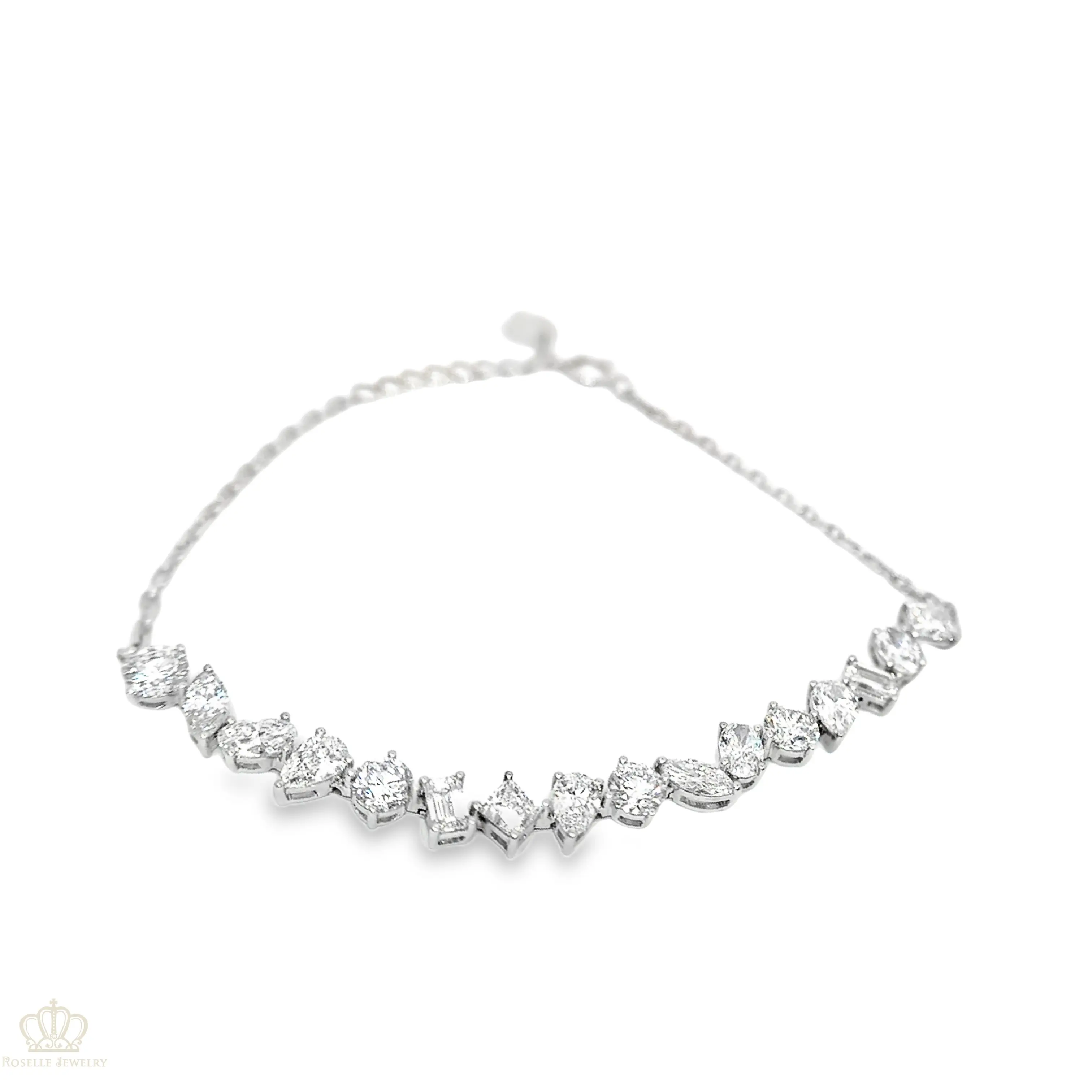 3.38CTW Four Prong Lab Grown Diamond Bracelet - LB251 CHARLISA™
