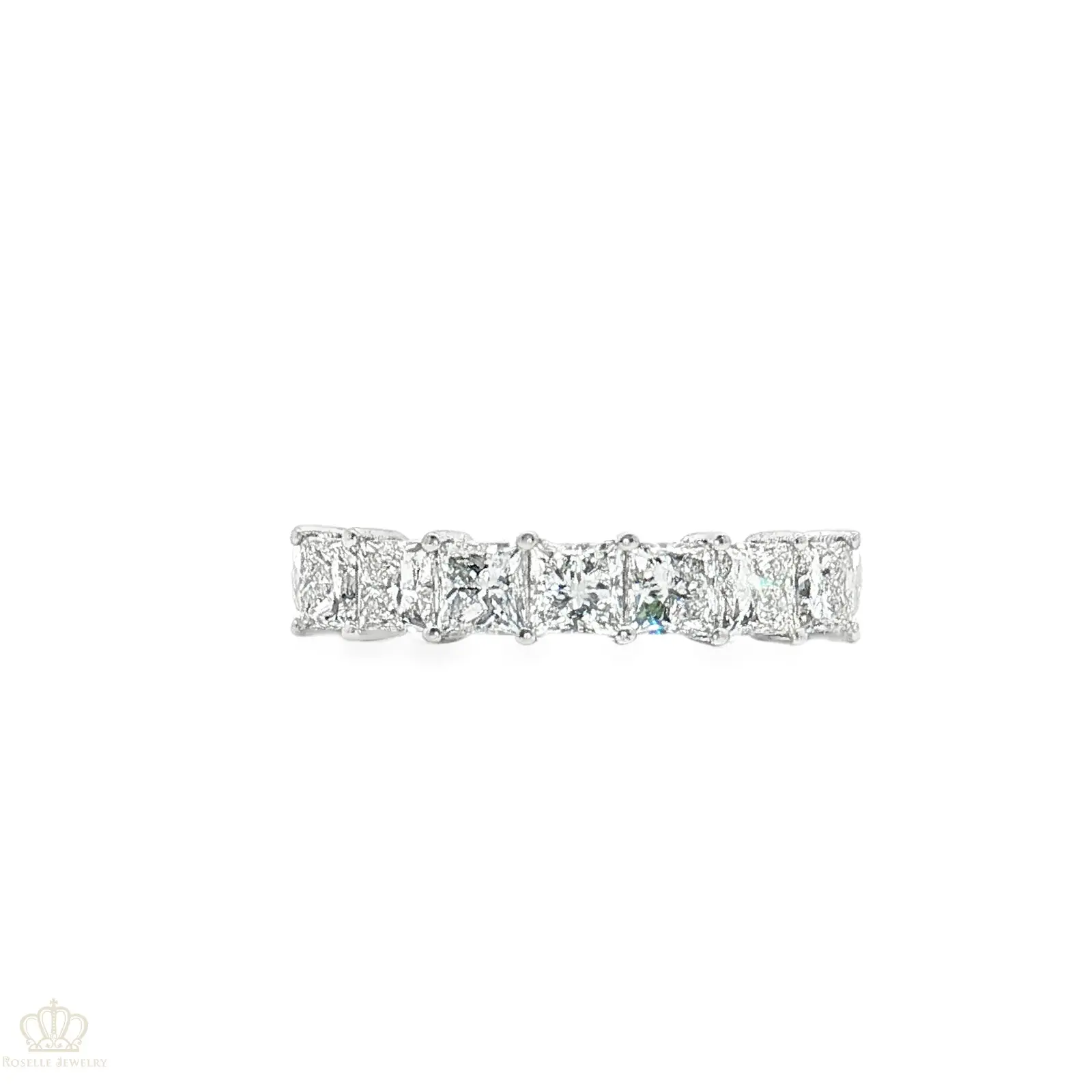 LGR112 - 1.03CTW Princess Cut Seven Stone Diamond Wedding Band Ring Camelia™